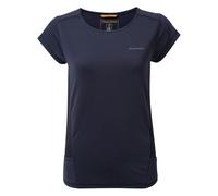 (6 UK, Blue Navy) Craghoppers Womens/Ladies Atmos Stripe T-Shirt
