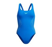(6 UK, Blue) Speedo Womens/Ladies Placement Muscleback One Piece Swimsuit