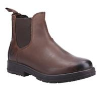 (6 UK, Brown) Cotswold Mens Farmington Leather Boots