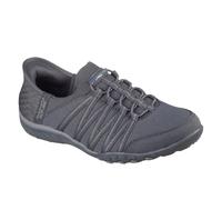 (6 UK, Charcoal) Skechers Womens/Ladies Breathe Easy Roll With Me Trainers