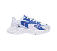 (6 UK Child, Light Blue) Lacoste Childrens/Kids L003 Neo Suede Chunky Flat Trainers
