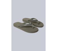 Animal Womens/Ladies Swish Recycled Flip Flops - Dark Khaki - Dark Khaki - 6 UK