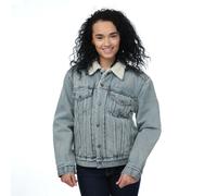 Levis Womens/Ladies Ex-Boyfriend Sherpa Trucker Jacket - Denim - 6 UK - Denim