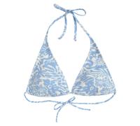 Animal Women's Iona Printed Halter Neck Bikini Top - Light Blue - Light Blue - 6 UK