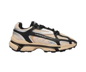 (6 UK, Light Tan/Black) Lacoste Unisex Adult L003 2K24 Trainers
