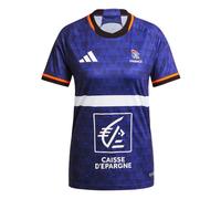 (6 UK, Lucid Blue) Adidas Womens/Ladies France FFR Handball Jersey
