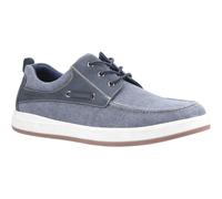 (6 UK, Navy) Hush Puppies Mens Aiden Lace Up Boat Shoe