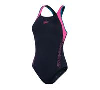 (6 UK, Navy/Pink) Speedo Womens/Ladies Abstract One Piece Swimsuit