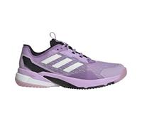 (6 UK, Plum/White/Black) Adidas Womens/Ladies Crazyflight 6 Indoor Court Trainers