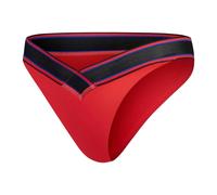 (6 UK, Red) Speedo Womens/Ladies V-Cut Swimming Swim Briefs