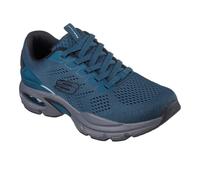 (6 UK, Teal/Black) Skechers Mens Ventura Skech-Air Trainers