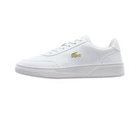 (6 UK, White/Gold) Lacoste Womens/Ladies Court Pro Trainers