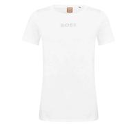 (6 UK, White) Hugo Boss Womens/Ladies Diamante Logo T-Shirt