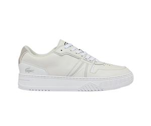 (6 UK, White) Lacoste Mens L001 Leather Trainers