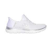 (6 UK, White) Skechers Mens Summits - Diamond Dream Slip-In Casual Shoes