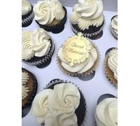 6 Umrah Mubarak Cupcake Discs, Gold Unique Acrylic Toppers, Quality Cake Disc, Topper, Decorations, Reuseable, Hamper Gift Tags, Gift Wrapping, Charms.