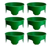 6 WaterSaving Plant Growth Rings for GardeningCircular Planting Rings for Patio Outdoor Spaces Courtyards Greenhouses Orchards Shrubs & Flower Beds