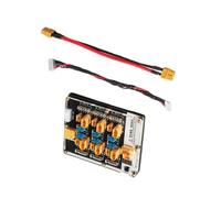 6 Way 40A High Capacity Battery Charging Board XT60 XT30 Plugs Supports 2-6S Cells For Safe And Efficient Charging