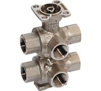 6-Way Belimo Characterized Valve Rp1/2 Kvs0.25/1.3 R3015-P25-1P3-B2
