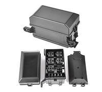 6-Way Car Blade Fuse Box Block Holder ATO/ATC Vehicle Auto Marine Boat DC12V for All Marine electronic starter-Home Automotive Motorsport Protected circuits
