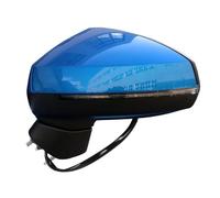 6 Wire 8 Car Rearview Mirror Assembly For A3 2014 2015 2016-2021 Electric Adjustment Heating Electrical Folding Door Rearview Mirror Assembly(B,L 8Wires)