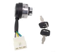 6 Wire for IGNITION Starter Switch, for IGNITION Key Switch For 2.5-6.5KW 188F Gas Generator, With 2 Keys