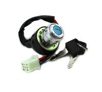 6 Wire Pin On Lock Off Ignition Key Switch + 2 Keys For Meerkat Kazuma 50cc 70cc 90cc 110cc 125cc ATV Quad 4 Wheeler Ignition Coil Kit