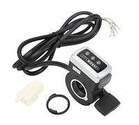 6 Wire Thumb Throttle with Battery Indicator ON/OFF Switch Electric Scooter 22mm Aperture (24V)
