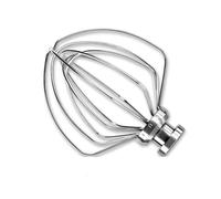 6 Wire Whisk 4.5-5 QT K45WW Stainless Steel Egg Beater Attachment,Compatible for Kitchenaid,Mixer Fits Tilt-Head Stand Fast Whipping for Baking
