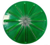 6 Wire Whisk Beater Anti for splash for Stand Mixer for Kitchen Aid Compatible Red Round Shape Baking Tool(Round Green)