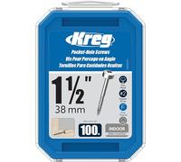 #6 x 1-1/2'' Kreg Pan Head Fine Thread Pocket Hole Screws (100 per Pack) by Kreg