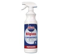 6 x 1 Litre Nilco Nilglass Professional Glass & Mirror Cleaner H3