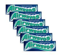 6 x 10 pieces Menthol Eucaliptus Sugarfree Chewing Gum Bubble Oral Dental Care Clean Teeth