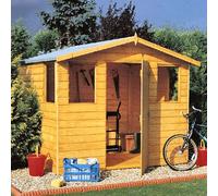 6x10 Shire Orkney Professional Apex Shed - 6 x 10 Shire Orkney Professional Apex Shed in Shiplap