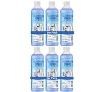 6 x 1000 ml Milk System Cleaner Concentrate for Fully Automatic Coffee Machine, Milk Frother, Milk Foam Cleaner, Universal for All Manufacturers