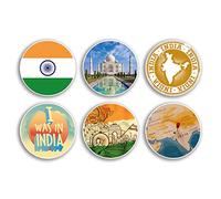 6 x 10cm India Vinyl Stickers - Indian Country City Travel Map Flag Holiday Luggage Design Gift #78865