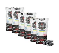 6 X 10Kg Premium Hardwood Lumpwood Birch Restaurant Charcoal 60Kg