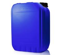 6 x 10L JERRY CAN - UN Approved Stackable Bottle Container + 51mm Tamper Evident Cap | Perfect for Storage of Fuel Oil Petrol Water Liquids BLUE