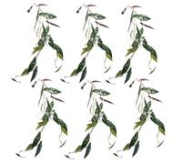 Leaf Design Artificial Hanging Plants Multipack, 110cm