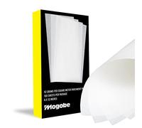 6 x 12 Inches Parchment Paper, 2-Side Coating, Heat Press&Scrapers Friendly, 100 Sheets, by Mogobe