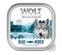6 x 150g Wolf of Wilderness Adult Wet Dog Food - 10% Off! * - Blue River - Fish (6 x 150g)