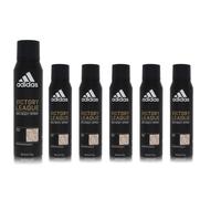 6 x 150ml Adidas Victory League Deodorant Body Spray For Men