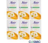 6 X 16 Nair Body WAX STRIPS Waxing Body Hair Removal for sensitive skin