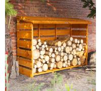 Power 6x2 Log Store, Brown