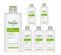 6 x 200ml Simple Kind to Skin Purifying Cleansing Lotion For Sensitive Skin