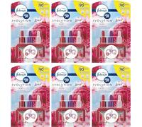 6 x 20ml Febreze 3Volution Plug in refill - Ruby Jasmine