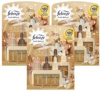 6 x 20ml Febreze 3Volution Plug in refill - Vanilla Cookie (3xTwin Pack)