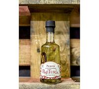 6 x 250 ml Hot Spicy Flavored Organic Extra vergine Olive Oil Baeturia
