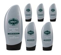 6 x 250ml BRUT ORIGINAL Shower Gel Classic Rare