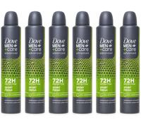 6 x 250ml Dove Anti-Perspirant Men+Care Advanced Sport Fresh 72H Protection